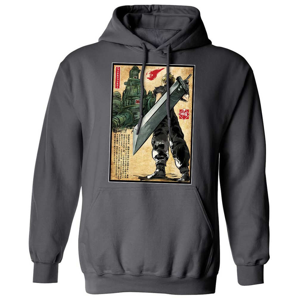 Classic Unisex Hoodie - 715AGZMX - Charcoal - 7
