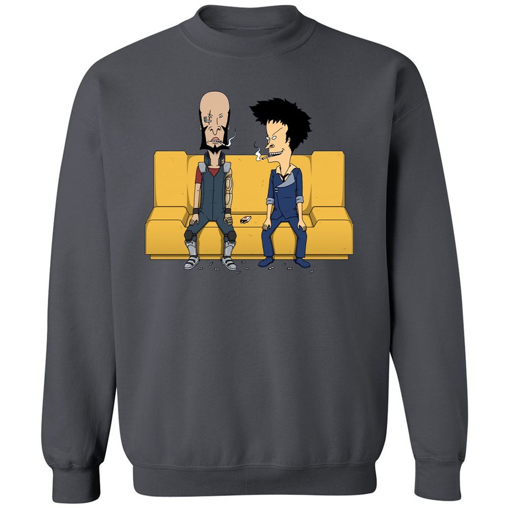 Classic Unisex Sweatshirt - CREJJV8F - Charcoal - 7