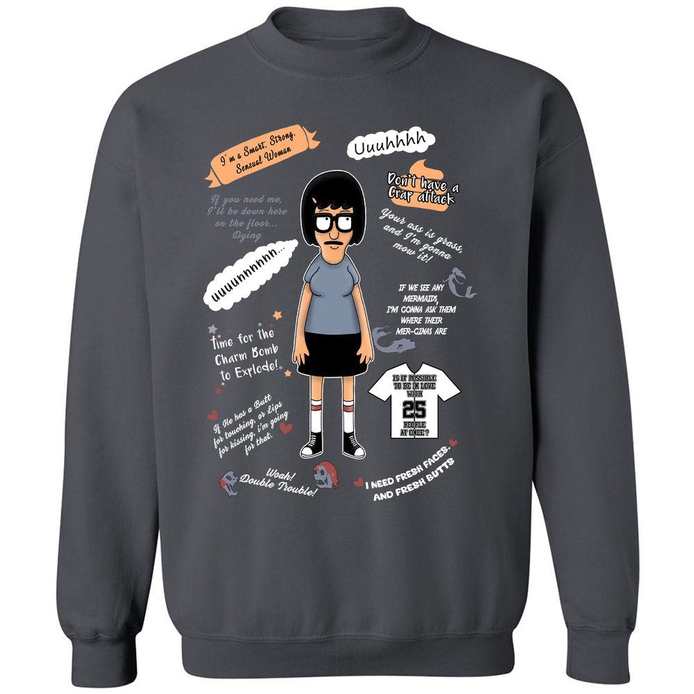 Classic Unisex Sweatshirt - YFV1YAK3 - Charcoal - 7