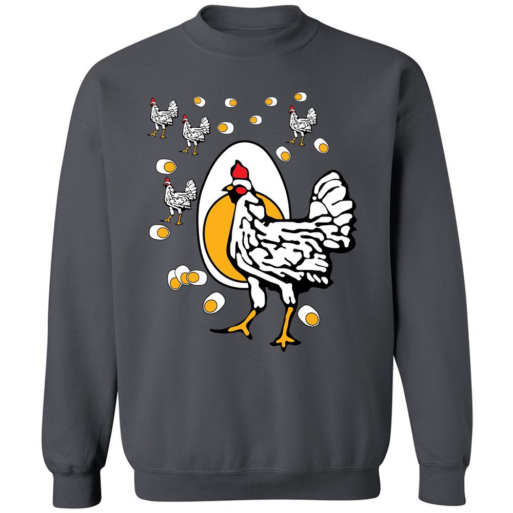 Classic Unisex Sweatshirt - 297WFGA7 - Charcoal - 7