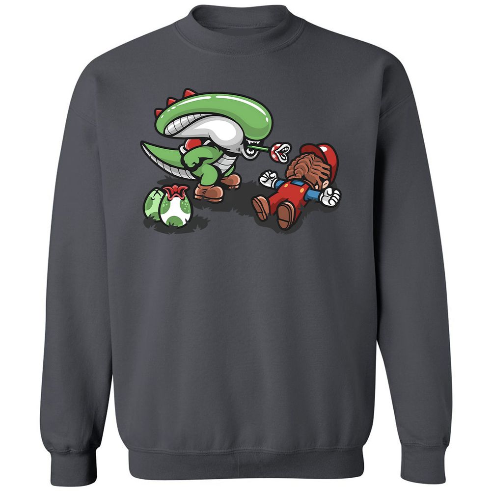Classic Unisex Sweatshirt - ST65N38E - Charcoal - 7
