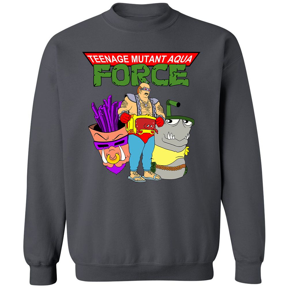 Classic Unisex Sweatshirt - FDY5VXAQ - Charcoal - 7