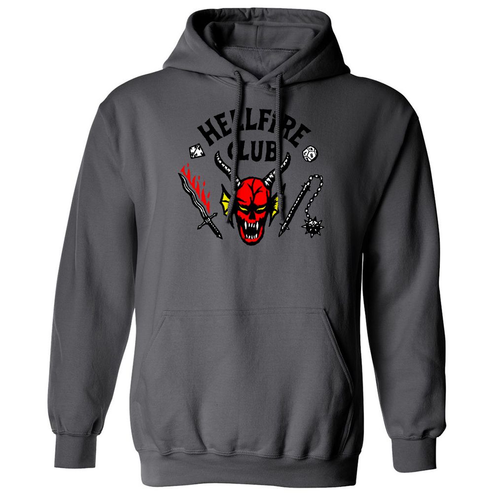 Classic Unisex Hoodie - ZKDSDNXQ - Charcoal - 7