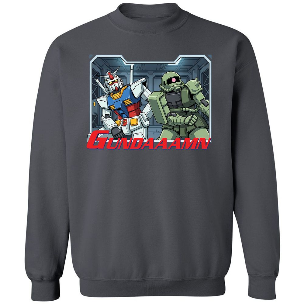 Classic Unisex Sweatshirt - 41AFFCH1 - Charcoal - 7