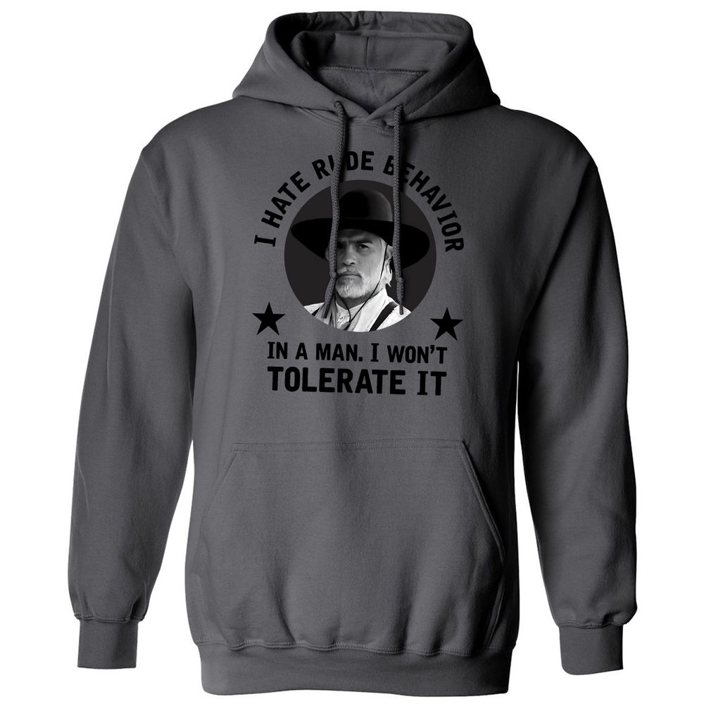 Classic Unisex Hoodie - ZUXZ1FLP - Charcoal - 7