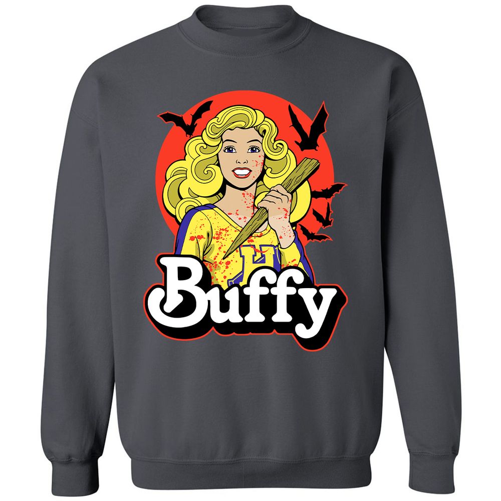 Classic Unisex Sweatshirt - 1WQF57ZV - Charcoal - 7