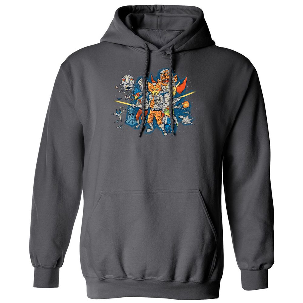 Classic Unisex Hoodie - VY6LWMSP - Charcoal - 7