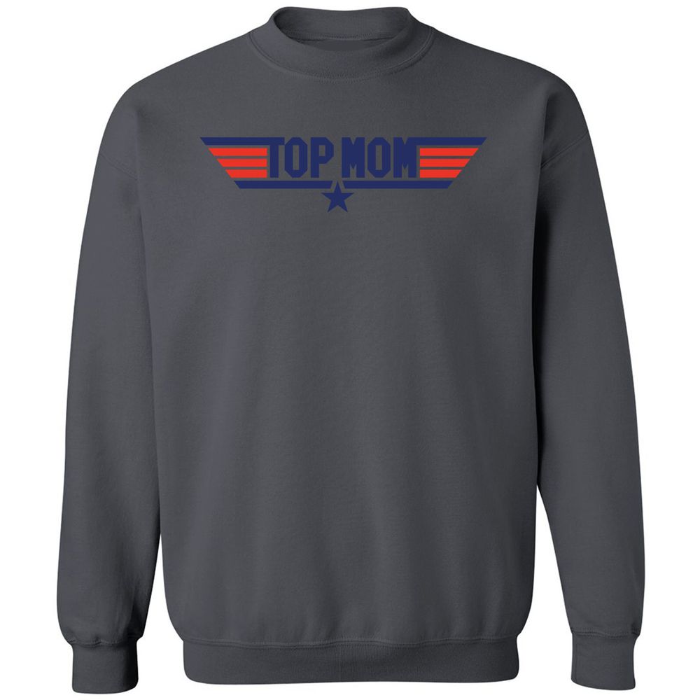 Classic Unisex Sweatshirt - WJPDG887 - Charcoal - 7