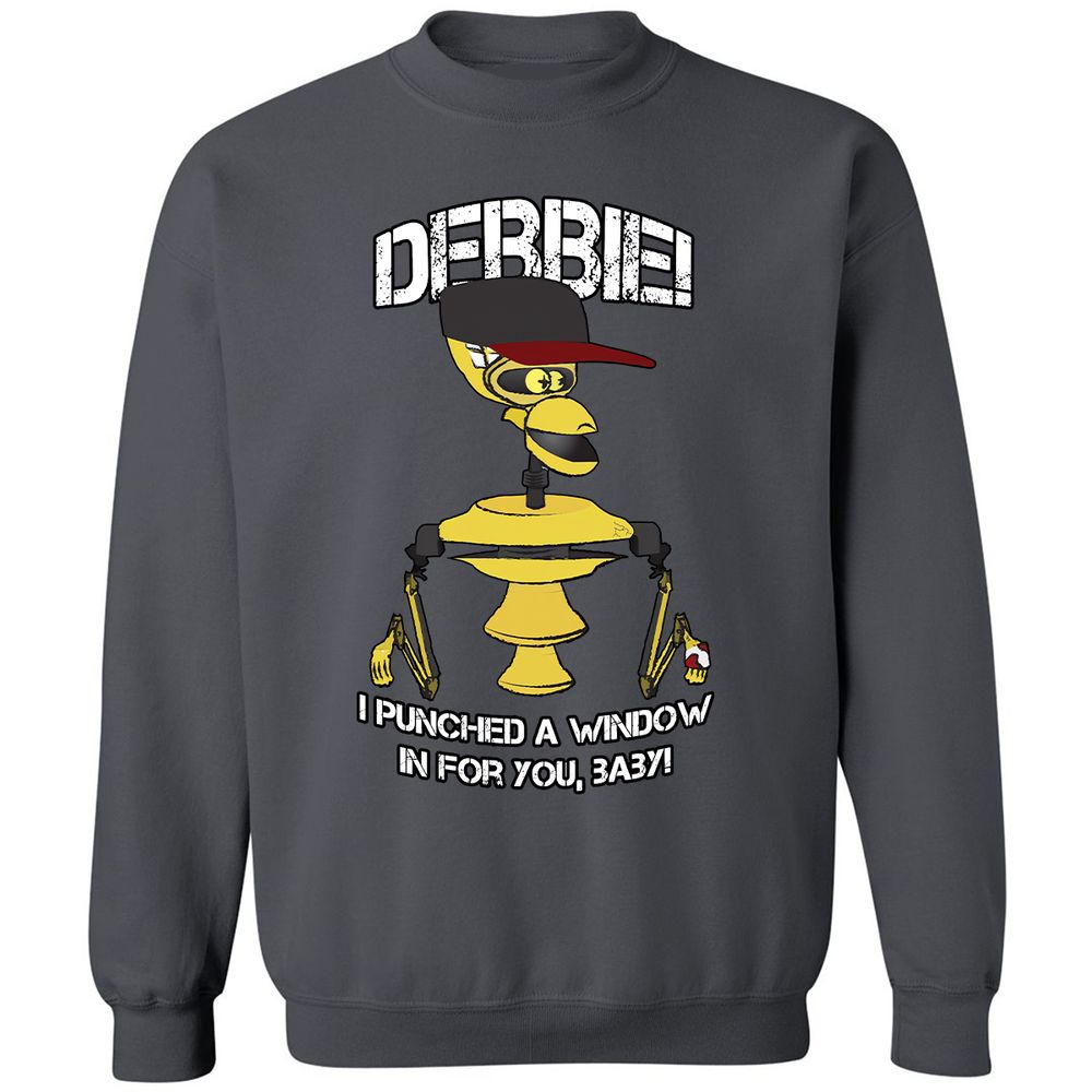 Classic Unisex Sweatshirt - QF3WRJJZ - Charcoal - 7