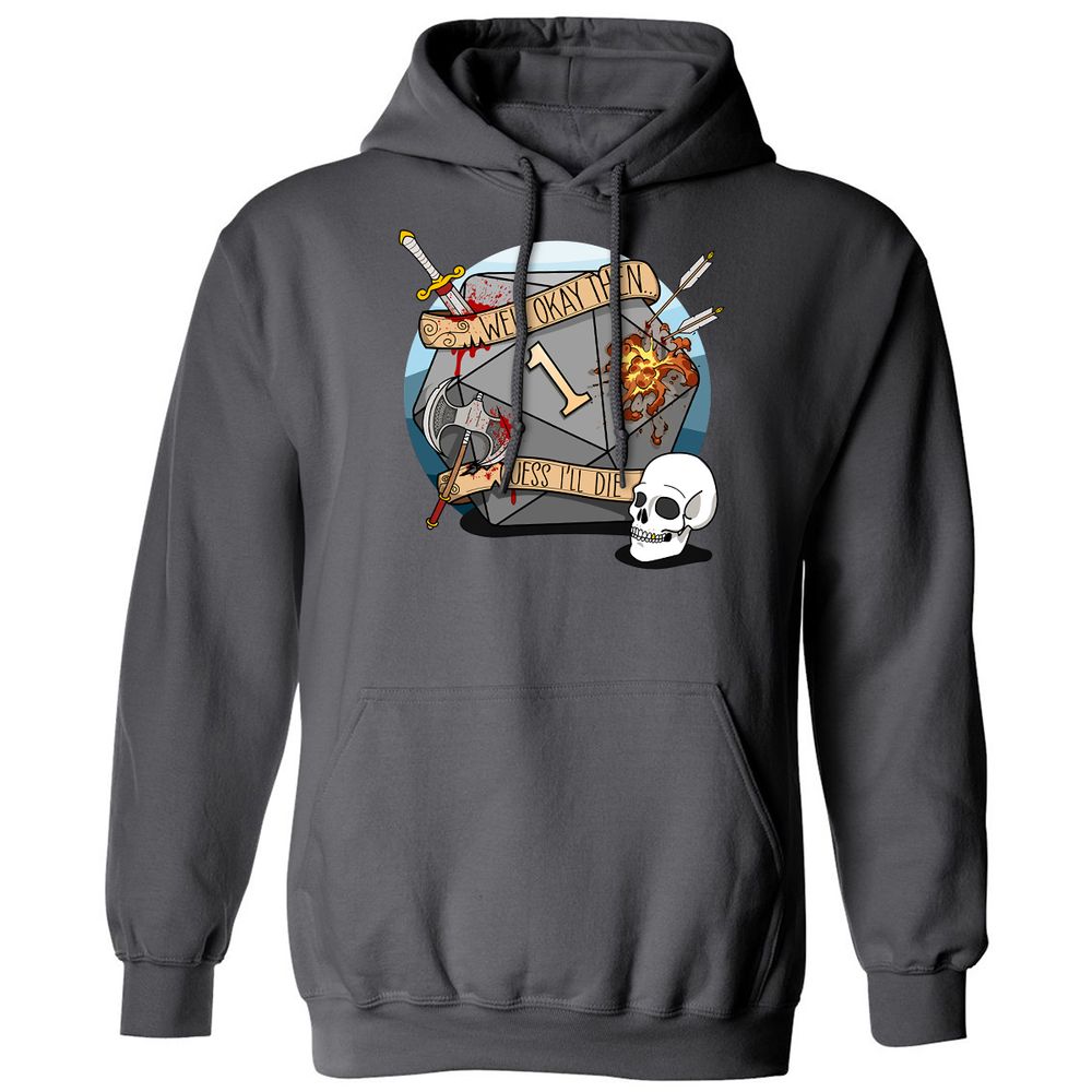 Classic Unisex Hoodie - ECDRNKPV - Charcoal - 7