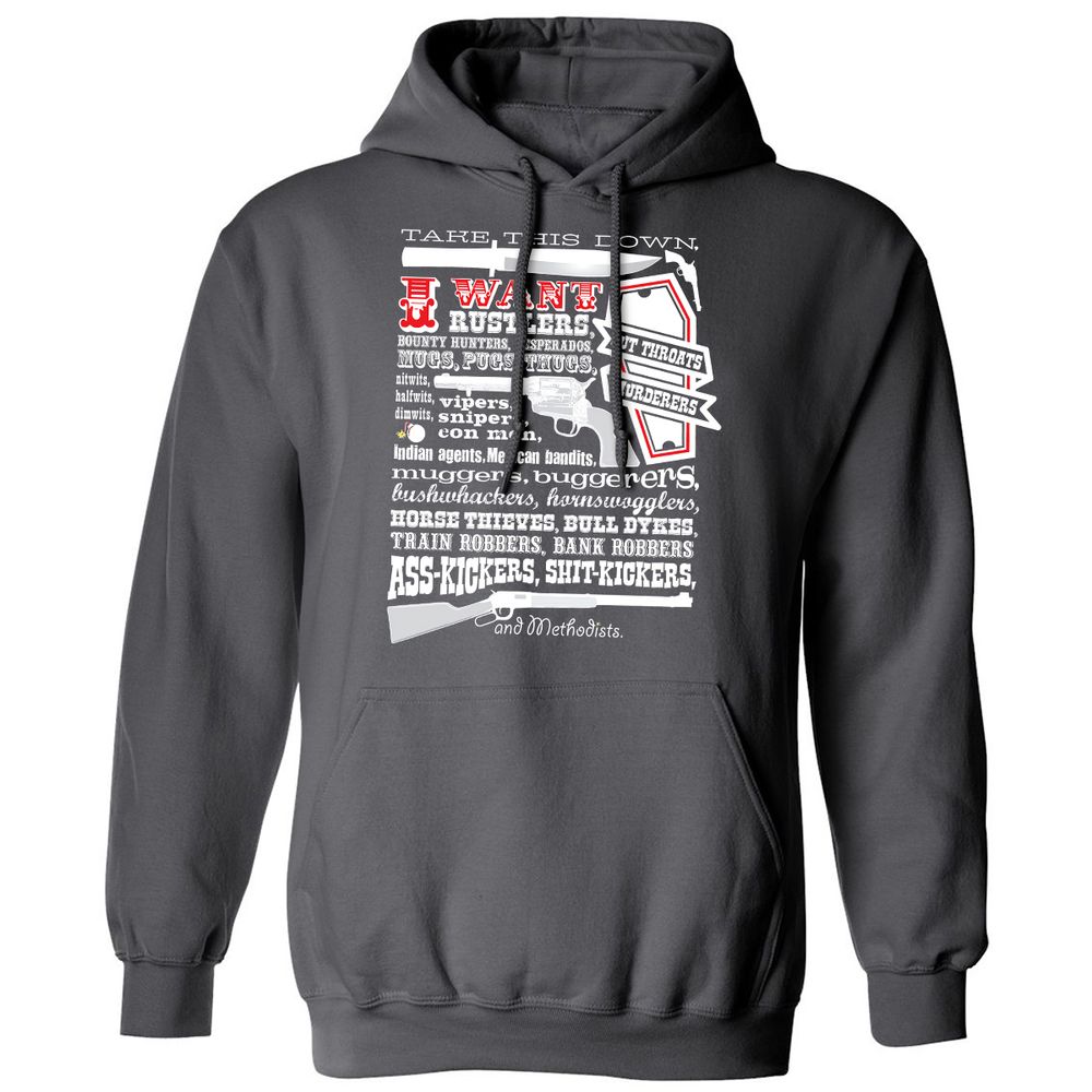 Classic Unisex Hoodie - W7H9VNF3 - Charcoal - 7