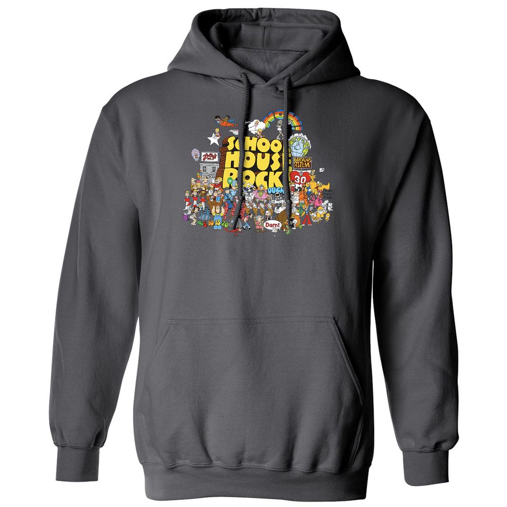 Classic Unisex Hoodie - T6RCUEYD - Charcoal - 7