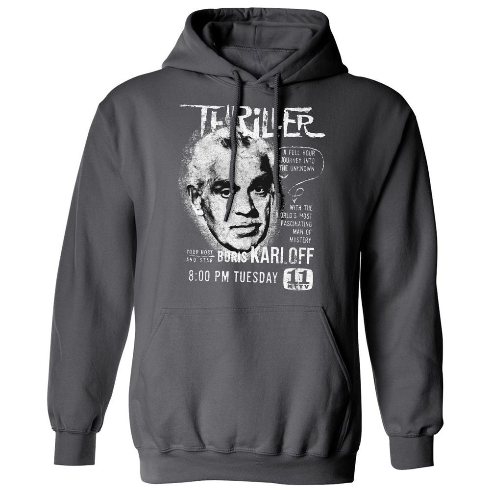 Classic Unisex Hoodie - L1H15MJF - Charcoal - 7