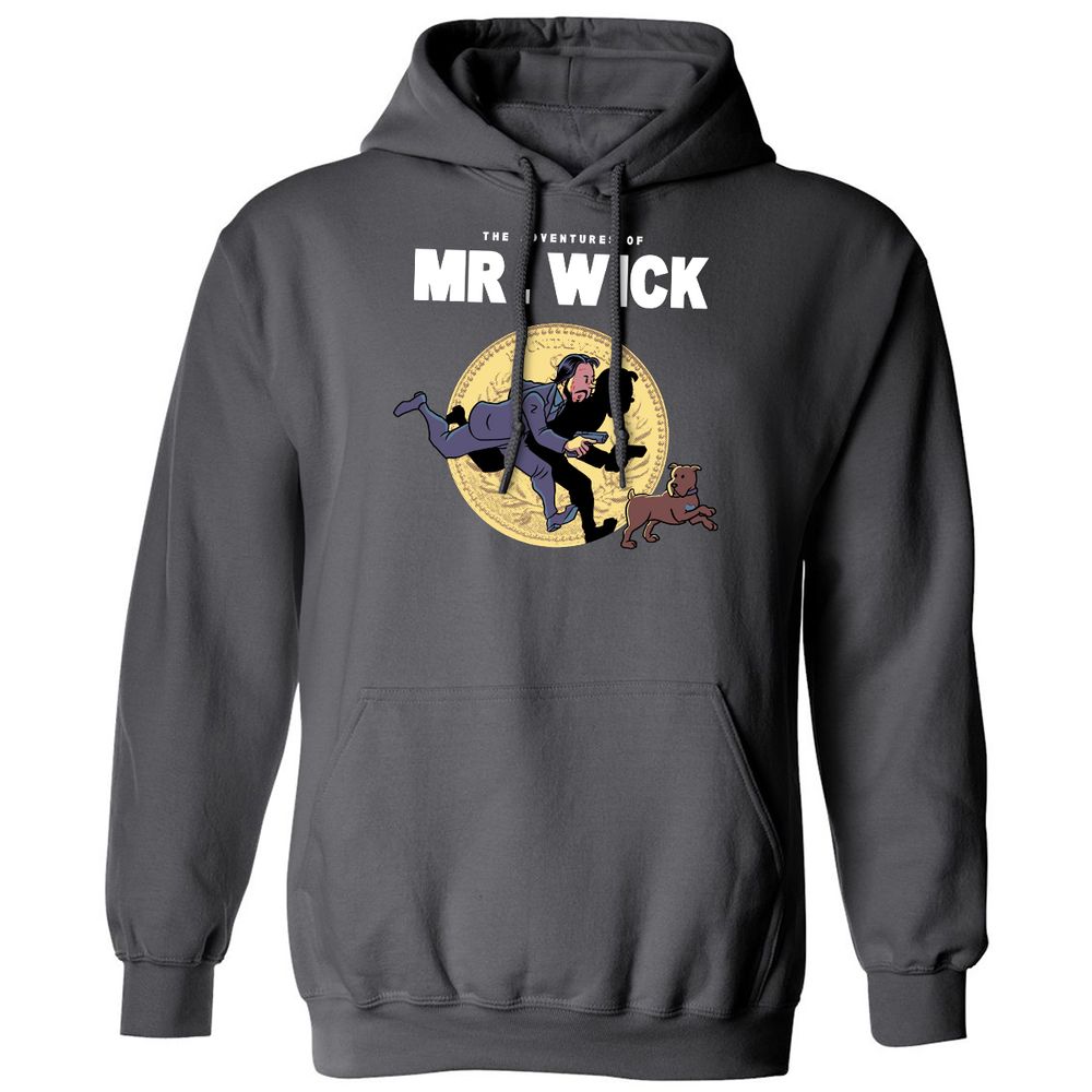 Classic Unisex Hoodie - GD34UD9N - Charcoal - 7