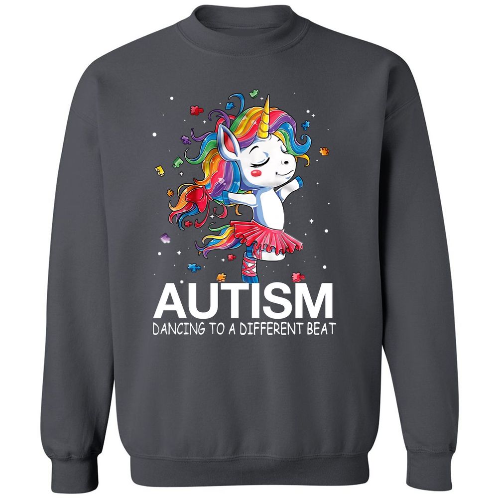 Classic Unisex Sweatshirt - 1QW7BTPC - Charcoal - 7