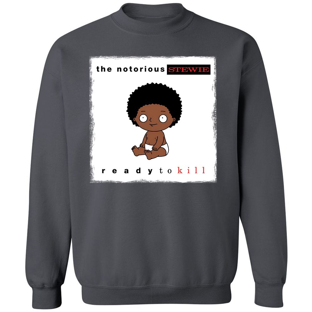 Classic Unisex Sweatshirt - QB8Q5RL3 - Charcoal - 7