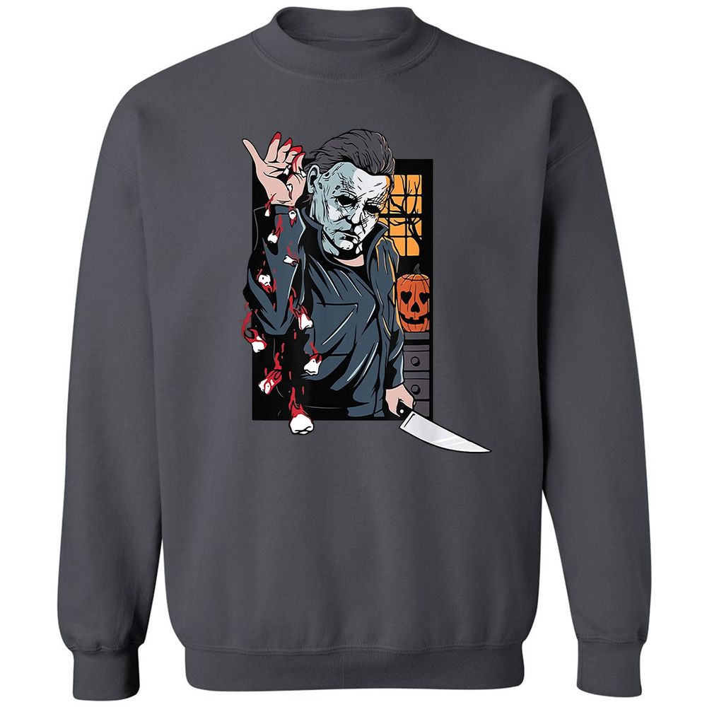 Classic Unisex Sweatshirt - C1LPBXFZ - Charcoal - 7
