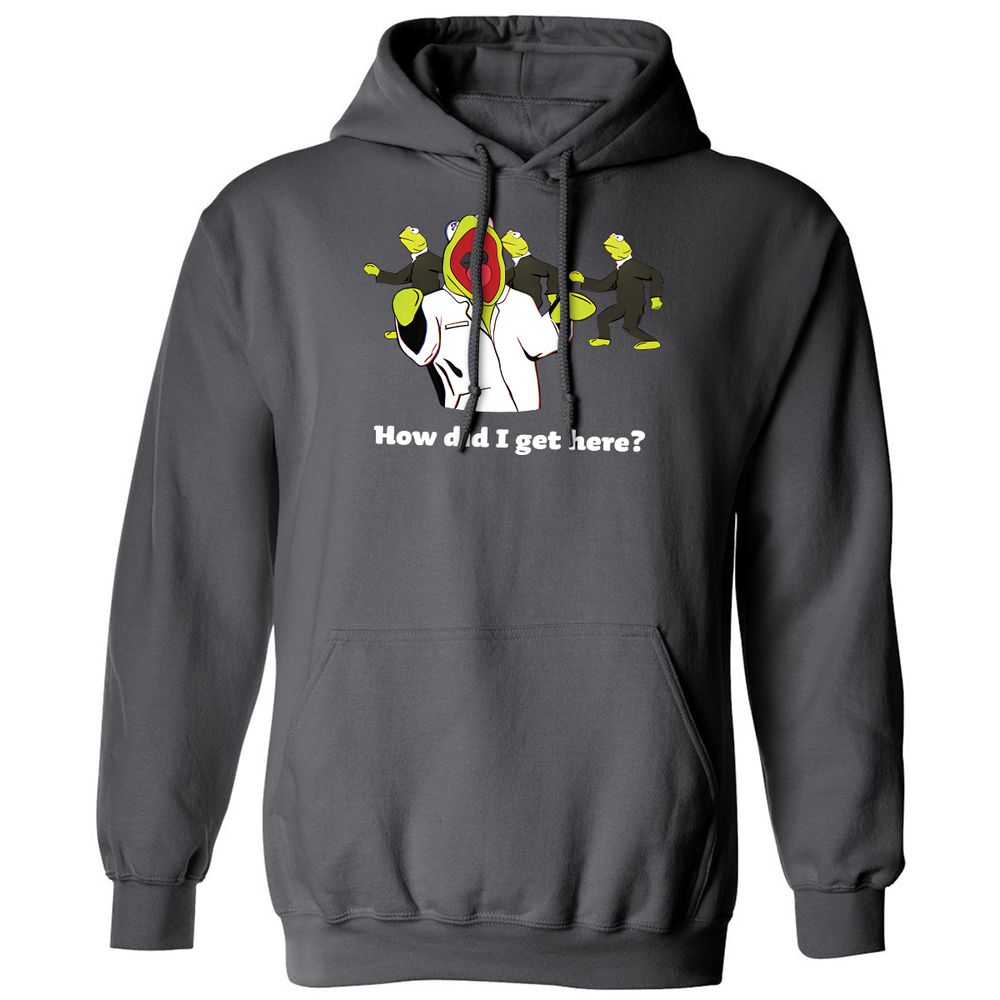 Classic Unisex Hoodie - 71H483DT - Charcoal - 7