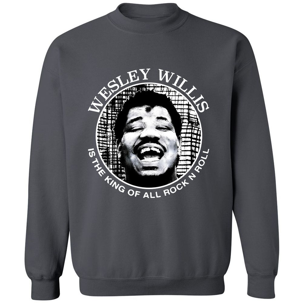 Wesley Willis is the king - Charcoal - 7