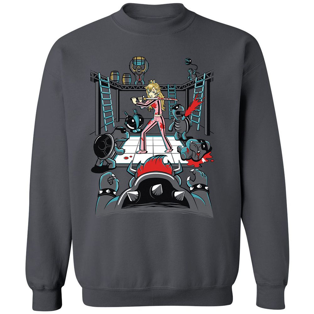 Classic Unisex Sweatshirt - 5AFD57JE - Charcoal - 7