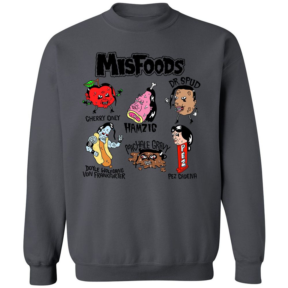 Classic Unisex Sweatshirt - 85VT9MW3 - Charcoal - 7