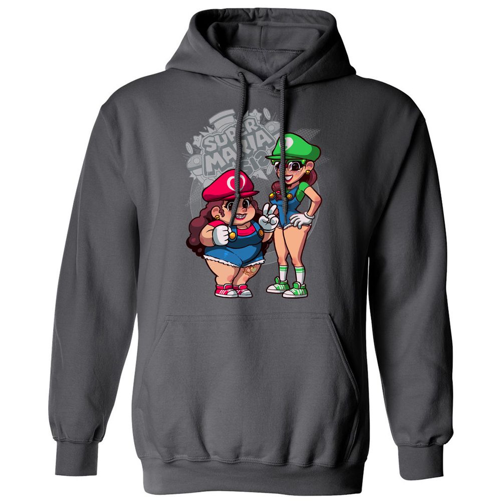 Classic Unisex Hoodie - W232VY38 - Charcoal - 7