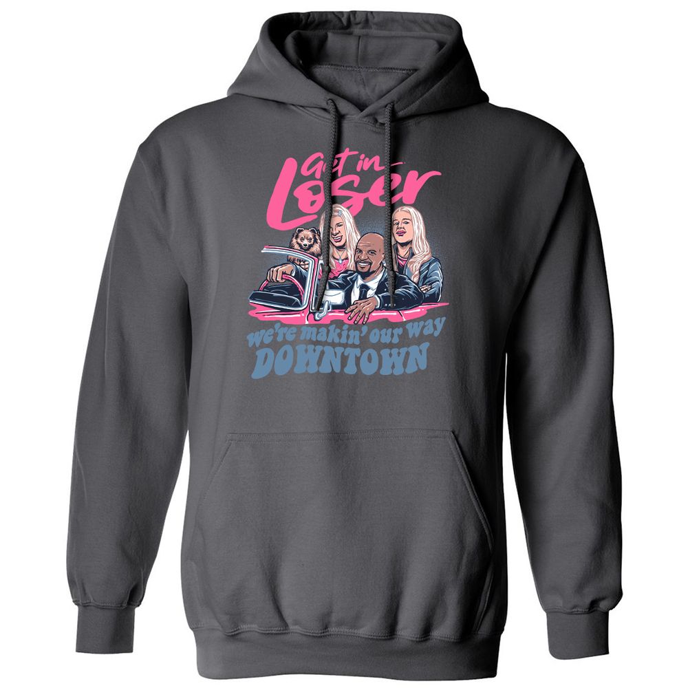 Classic Unisex Hoodie - CYSDH1X5 - Charcoal - 7