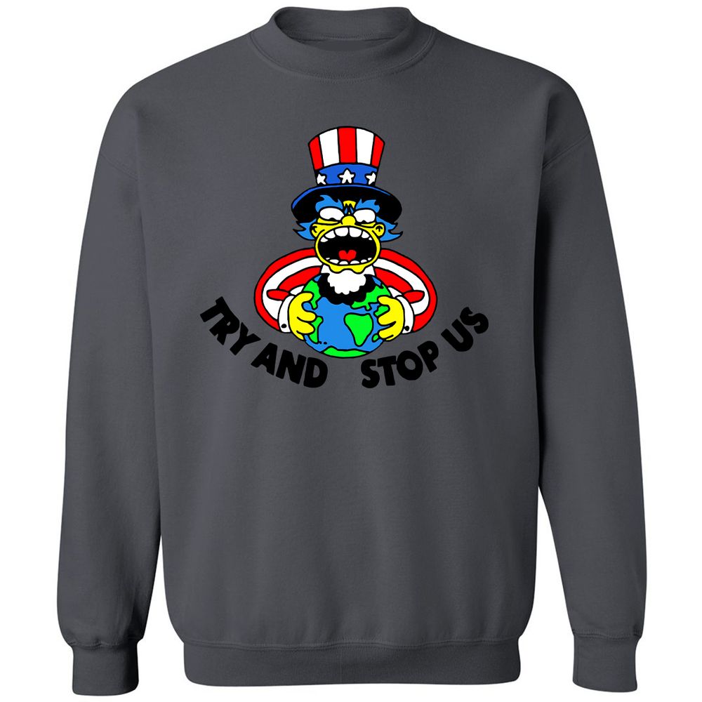 Classic Unisex Sweatshirt - ZSA35VCT - Charcoal - 7