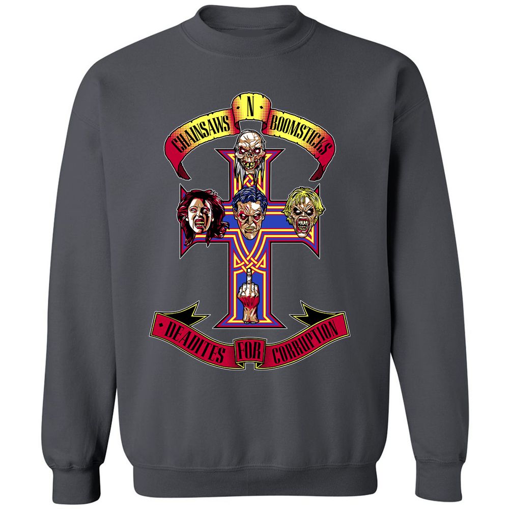 Classic Unisex Sweatshirt - C48Q8LDR - Charcoal - 7
