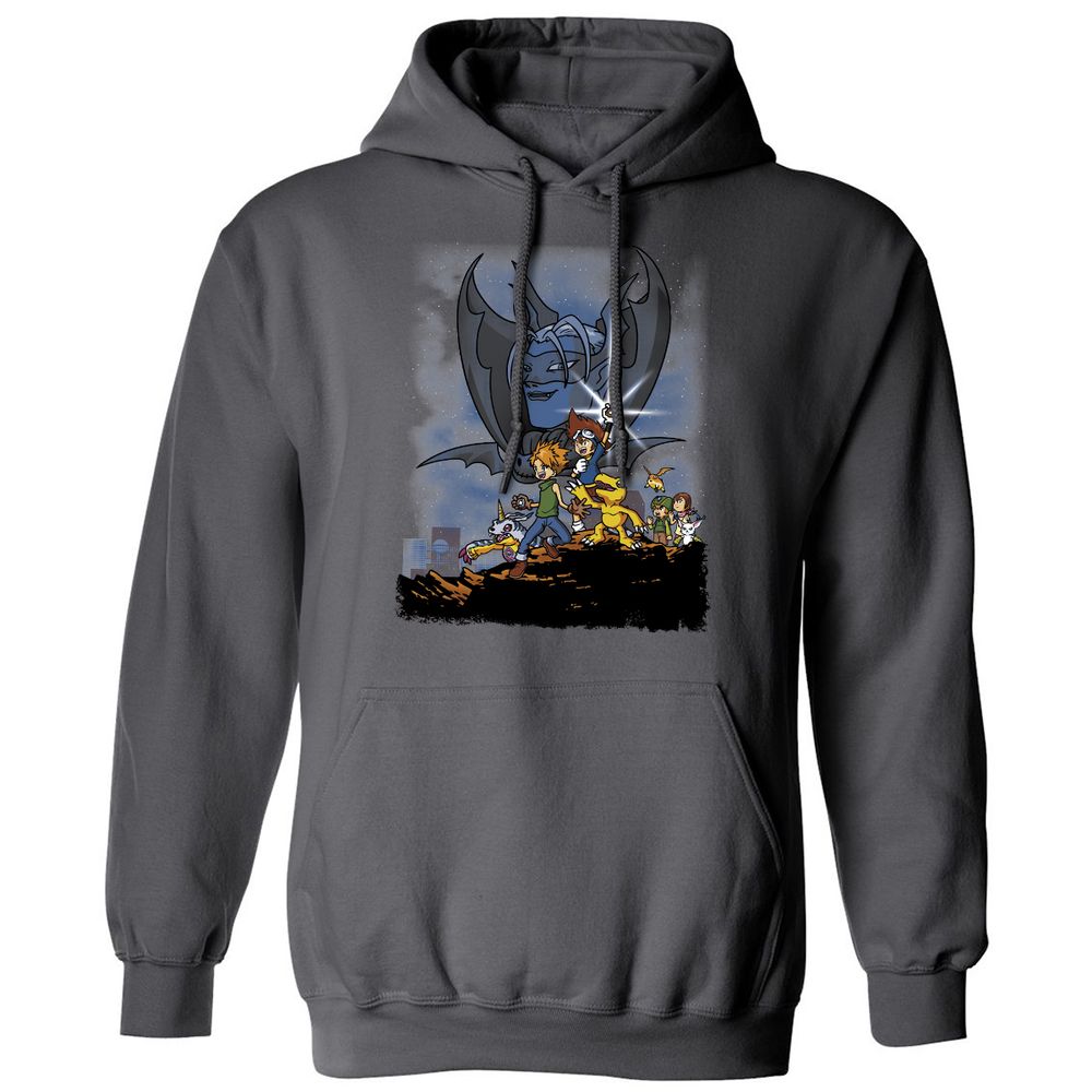 Classic Unisex Hoodie - P9THYATU - Charcoal - 7