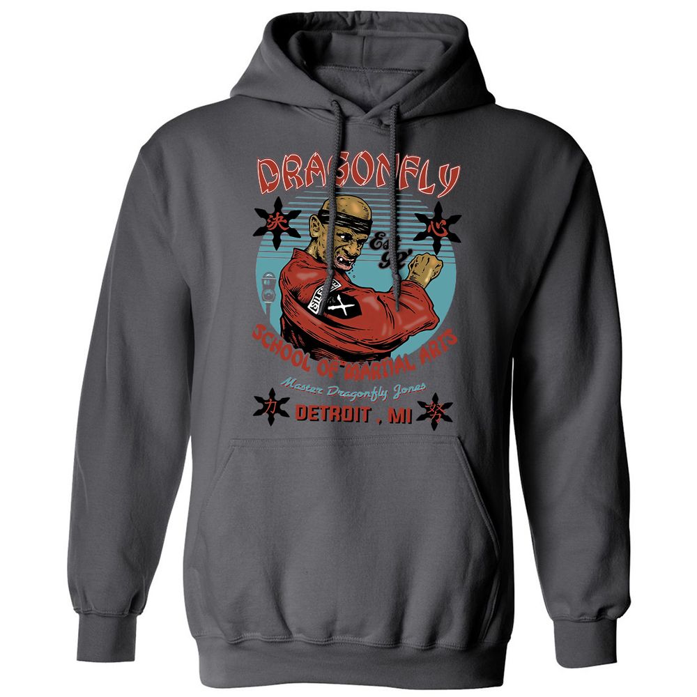 Classic Unisex Hoodie - UA9FK4V3 - Charcoal - 7