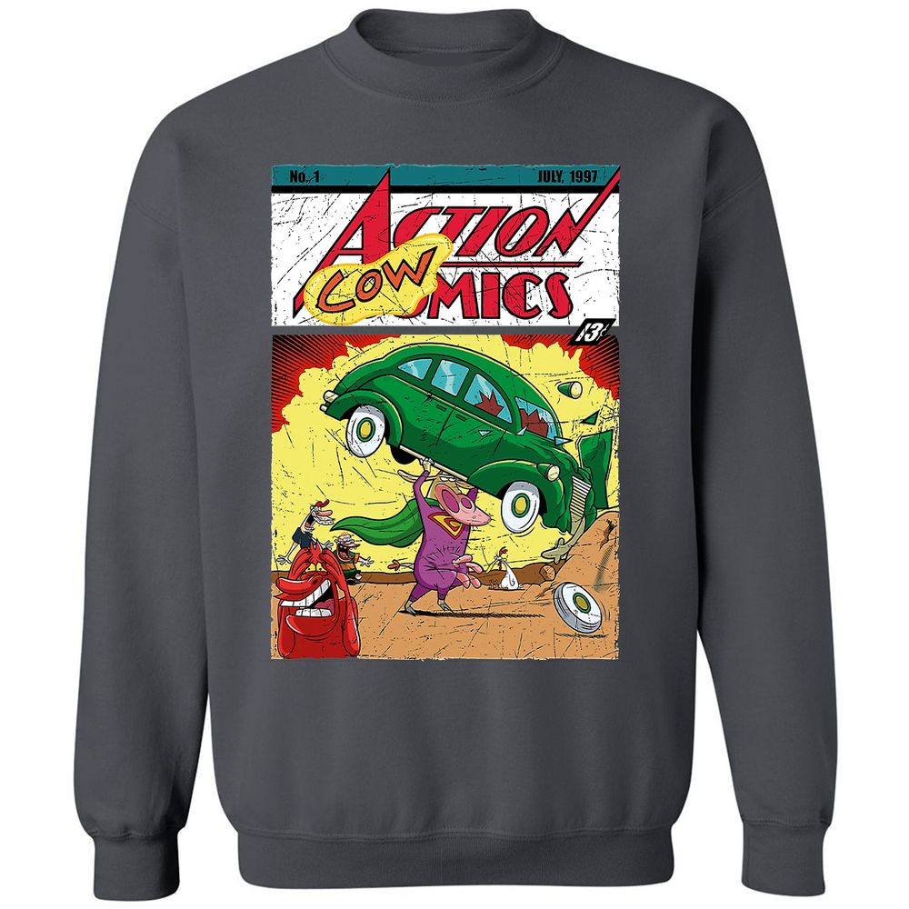 Classic Unisex Sweatshirt - PPYD3D15 - Charcoal - 7