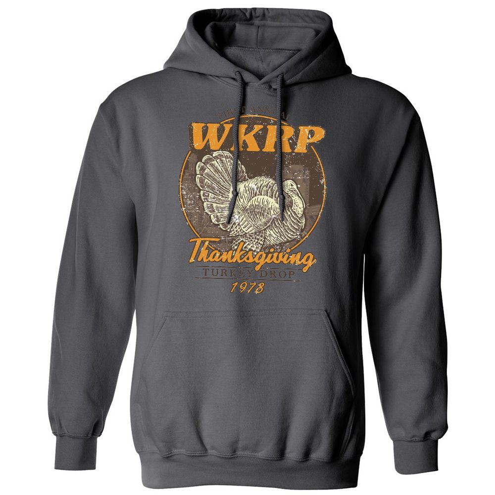 WKRP Turkey Drop - Charcoal - 7
