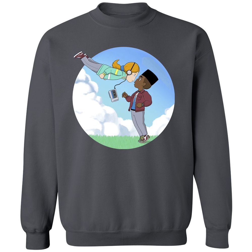 Classic Unisex Sweatshirt - Z8NKBKWB - Charcoal - 7