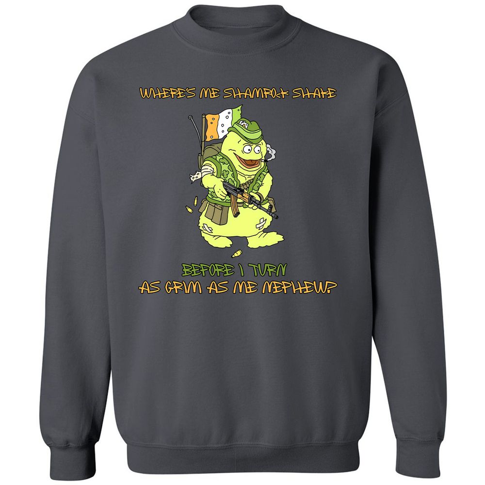 Classic Unisex Sweatshirt - MAUR74TK - Charcoal - 7