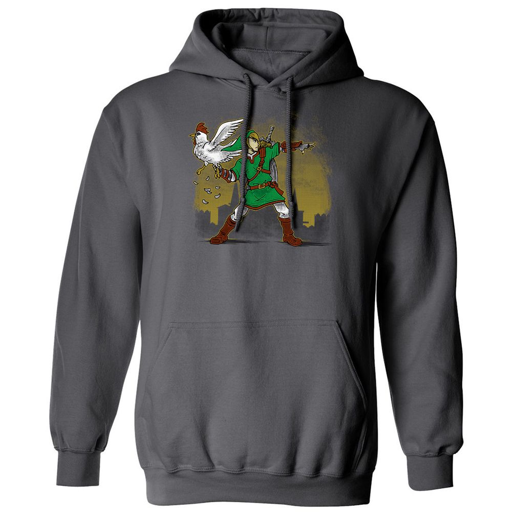 Classic Unisex Hoodie - QP5MZ7XT - Charcoal - 7