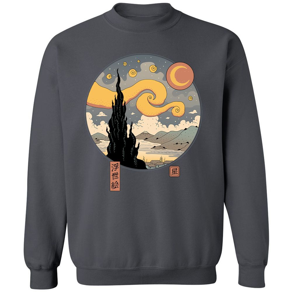 Classic Unisex Sweatshirt - QT23W82K - Charcoal - 7