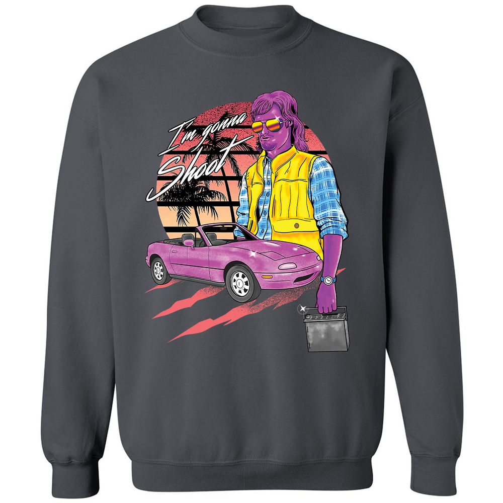 Classic Unisex Sweatshirt - NXSYERBE - Charcoal - 7