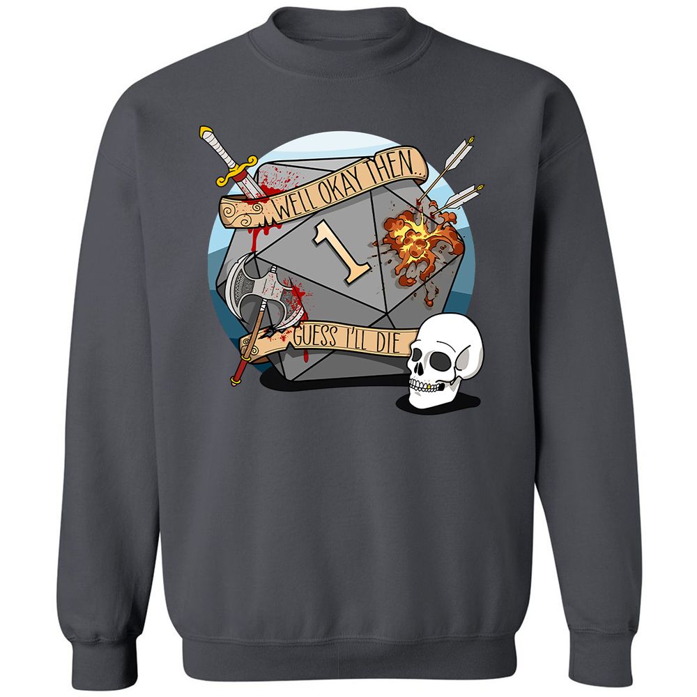 Classic Unisex Sweatshirt - L9SYW2N6 - Charcoal - 7