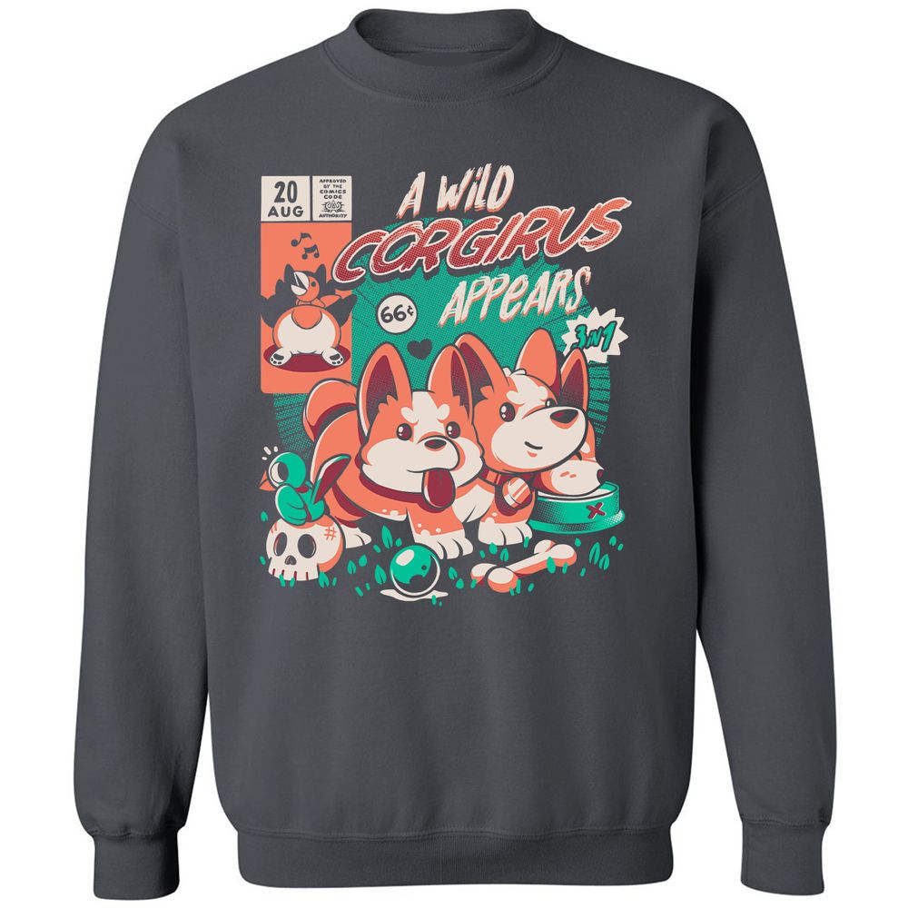 Classic Unisex Sweatshirt - 1JPQ74W9 - Charcoal - 7