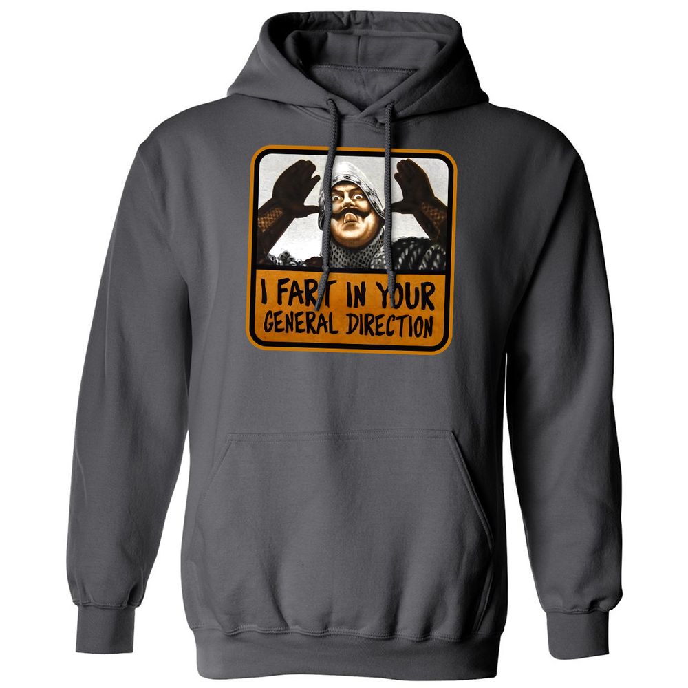 Classic Unisex Hoodie - 78DMGZND - Charcoal - 7