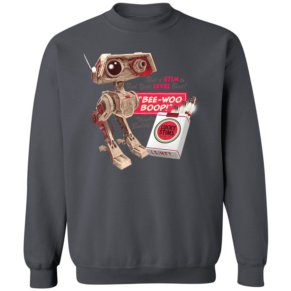 Classic Unisex Sweatshirt - F1QCYJT7 - Charcoal - 7