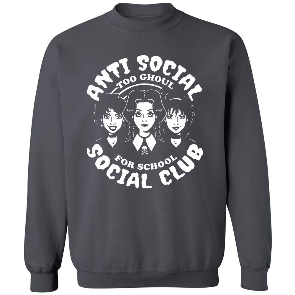Classic Unisex Sweatshirt - 2916A8EX - Charcoal - 7