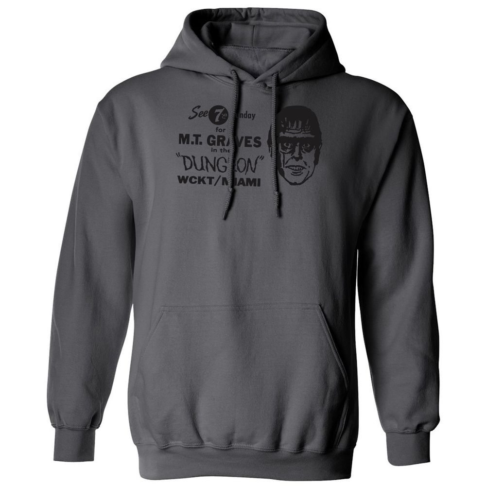Classic Unisex Hoodie - YTZQFPM9 - Charcoal - 7