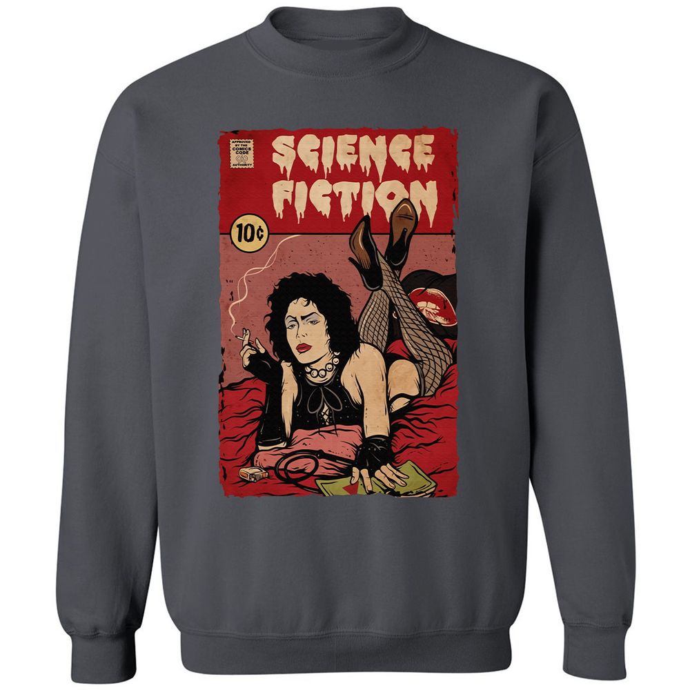 Classic Unisex Sweatshirt - 4VCVKU8Y - Charcoal - 7