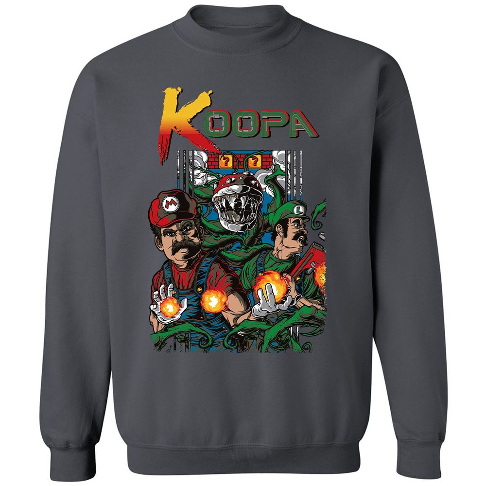 Classic Unisex Sweatshirt - WVJVYK82 - Charcoal - 7