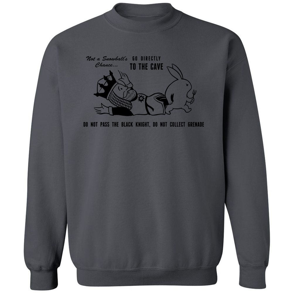 Classic Unisex Sweatshirt - 5GN9XV4Z - Charcoal - 7