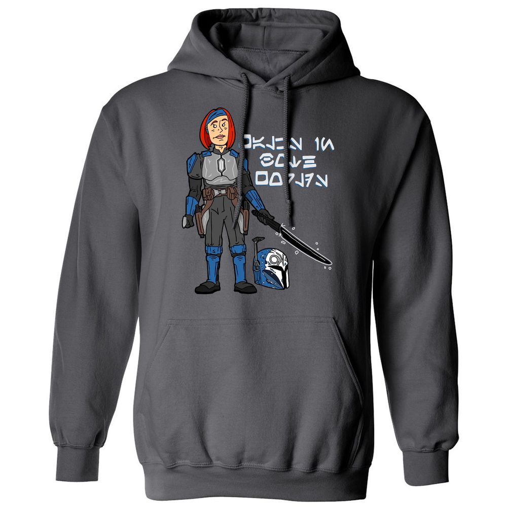 Classic Unisex Hoodie - T5N1AZNS - Charcoal - 7