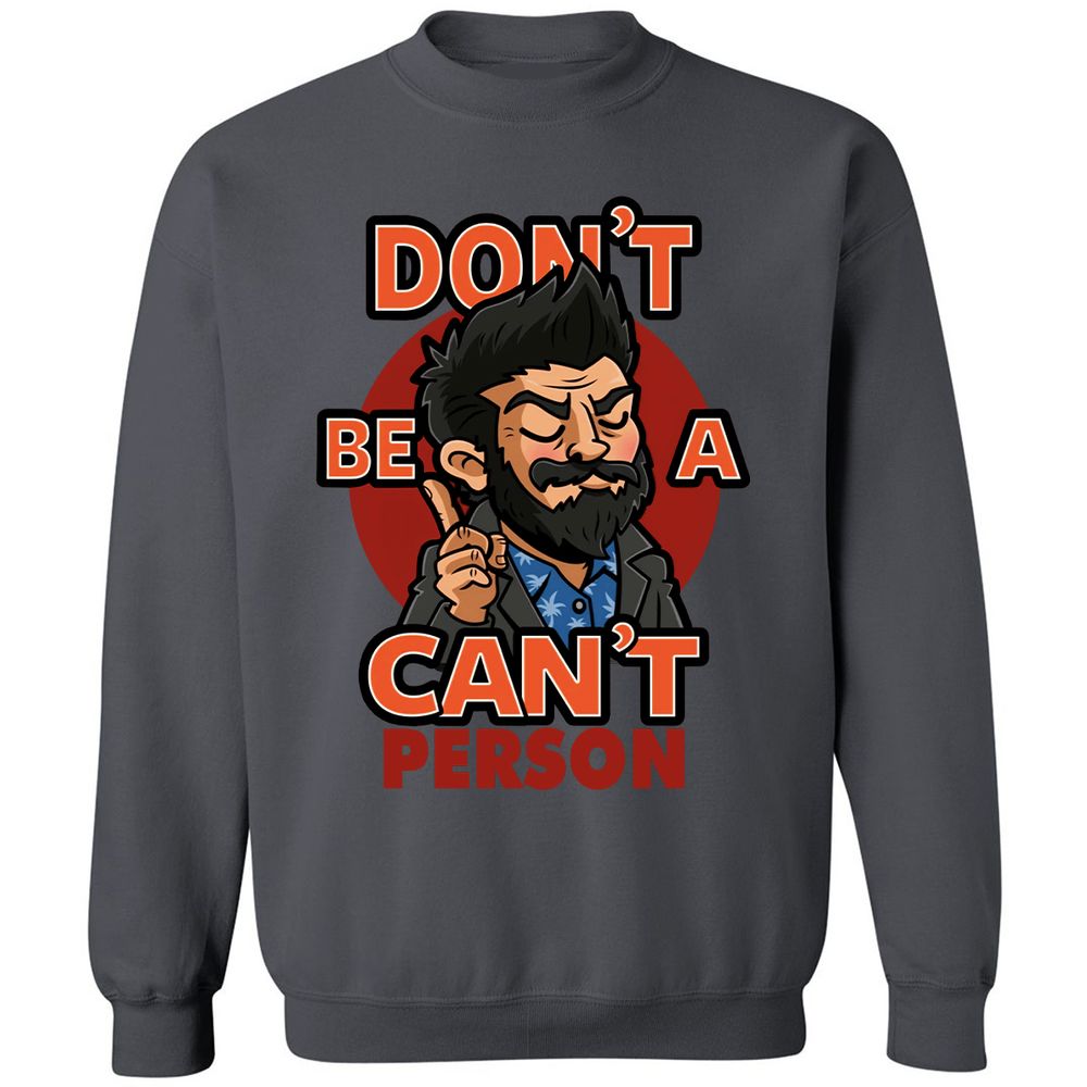 Classic Unisex Sweatshirt - SM4D6KTE - Charcoal - 7