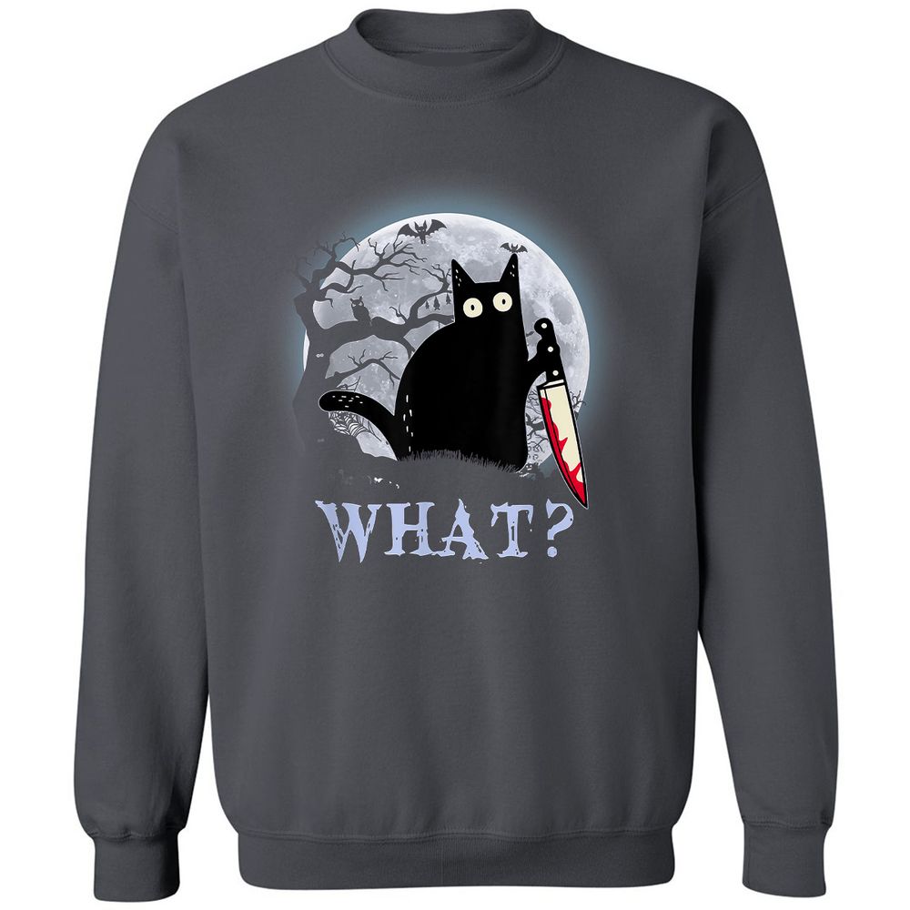 Classic Unisex Sweatshirt - 6CZEJ37K - Charcoal - 7